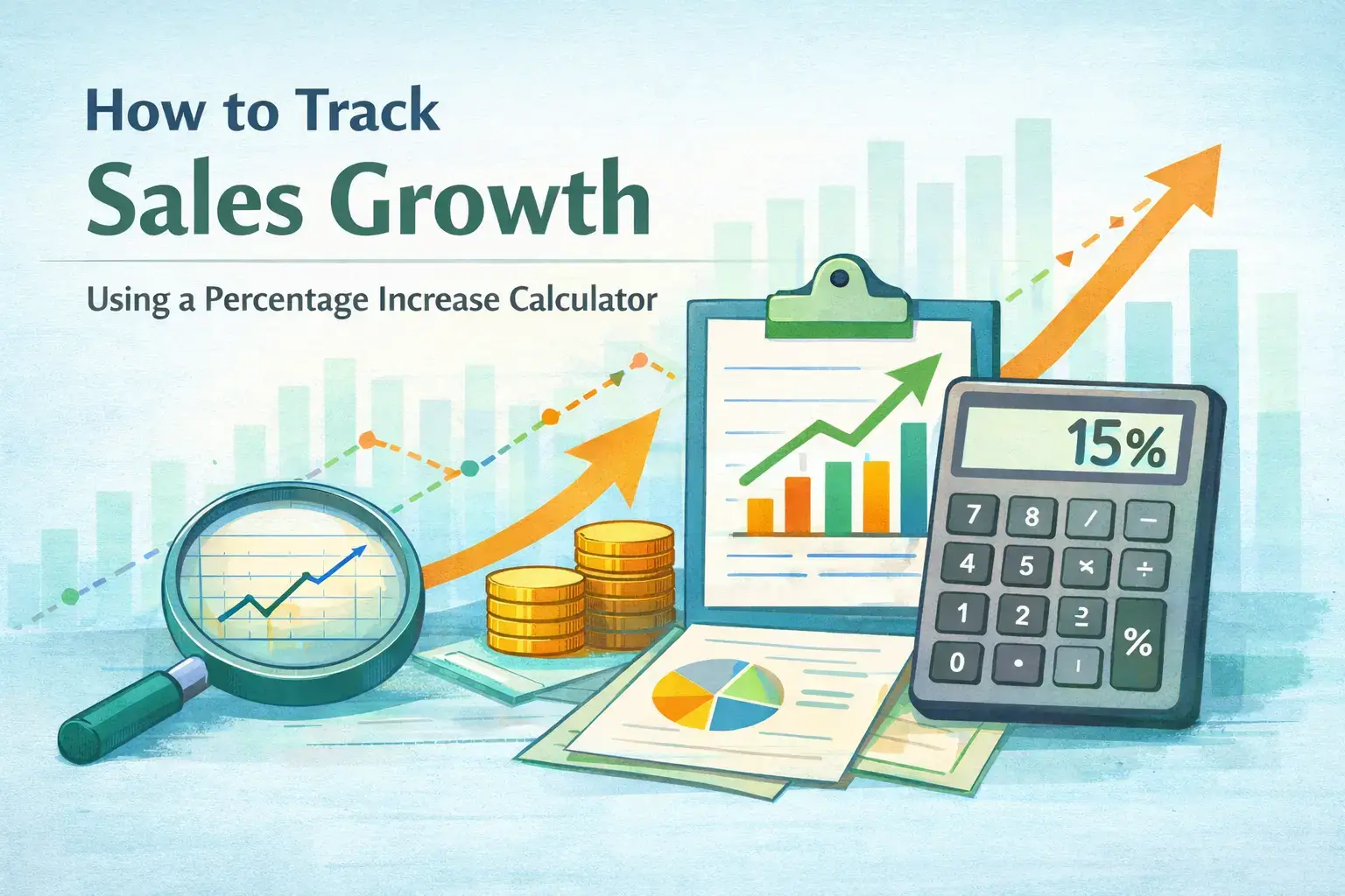 How to Track Sales Growth Using a Percentage Increase Calculator