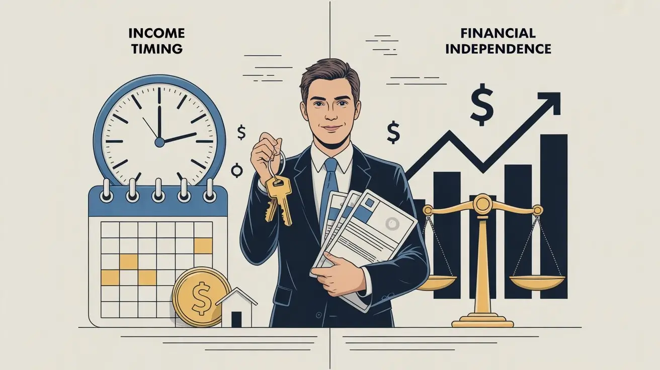 Income Timing vs. Financial Independence: What Real Estate Agents Should Know About Commission Advances