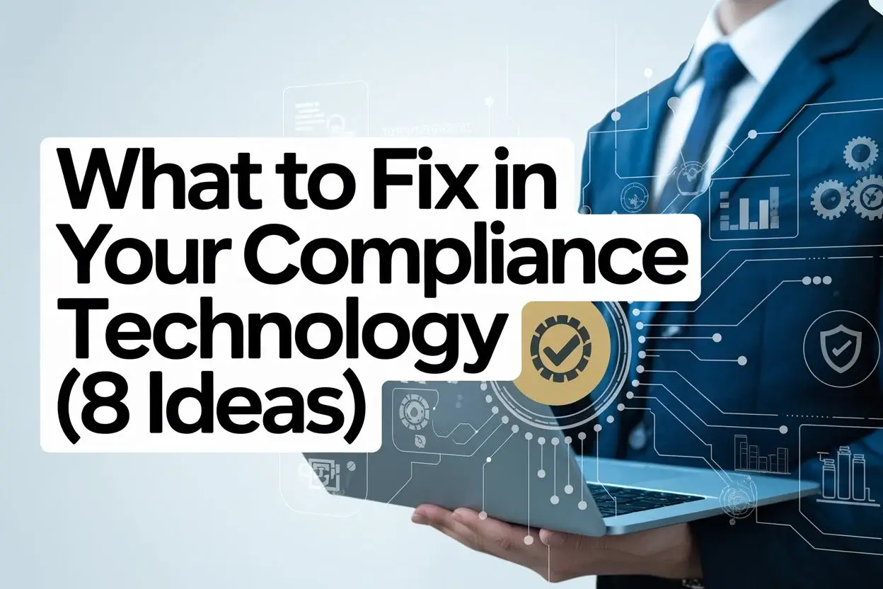 What to Fix in Your Compliance Technology (8 Ideas)