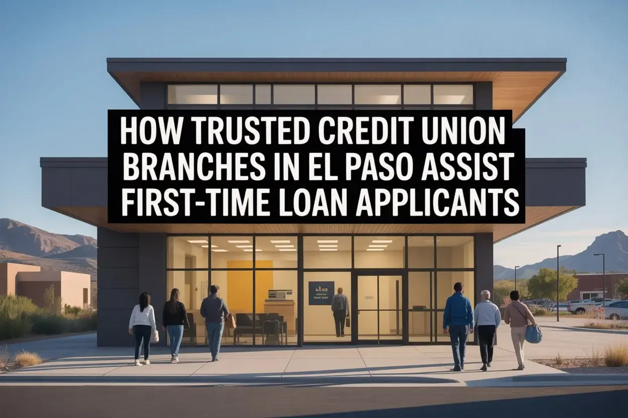 How Trusted Credit Union Branches in El Paso Assist First-Time Loan Applicants