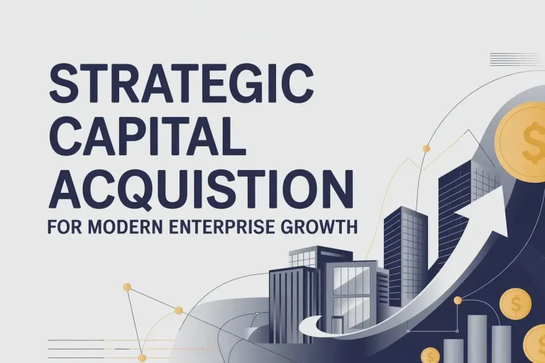 Strategic Capital Acquisition for Modern Enterprise Growth