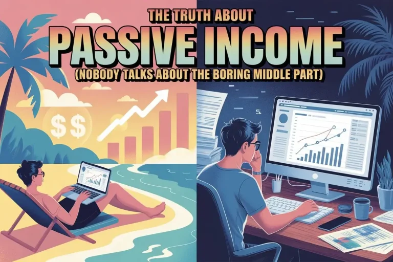 The Truth About Passive Income (Nobody Talks About the Boring Middle Part)