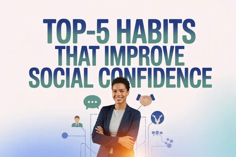 Top-5 Habits That Improve Social Confidence