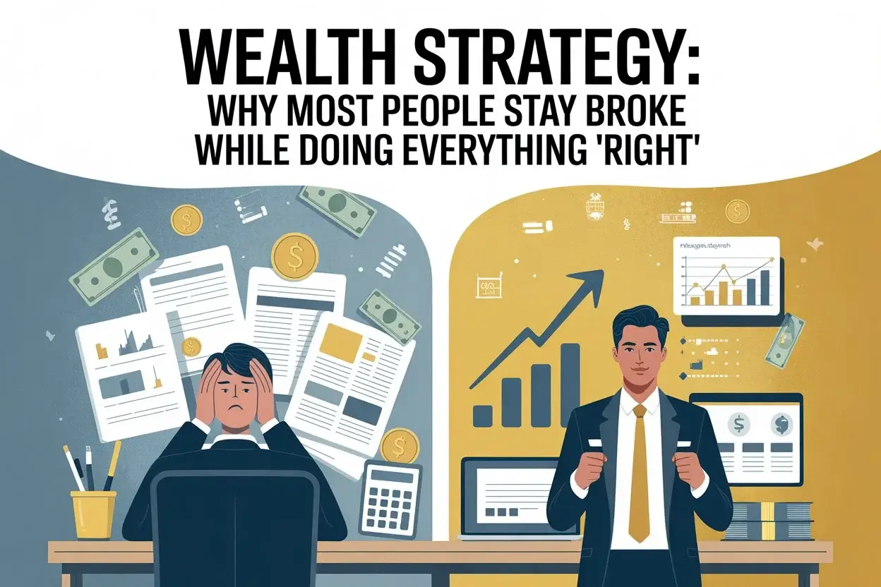 Wealth Strategy Why Most People Stay Broke While Doing Everything Right
