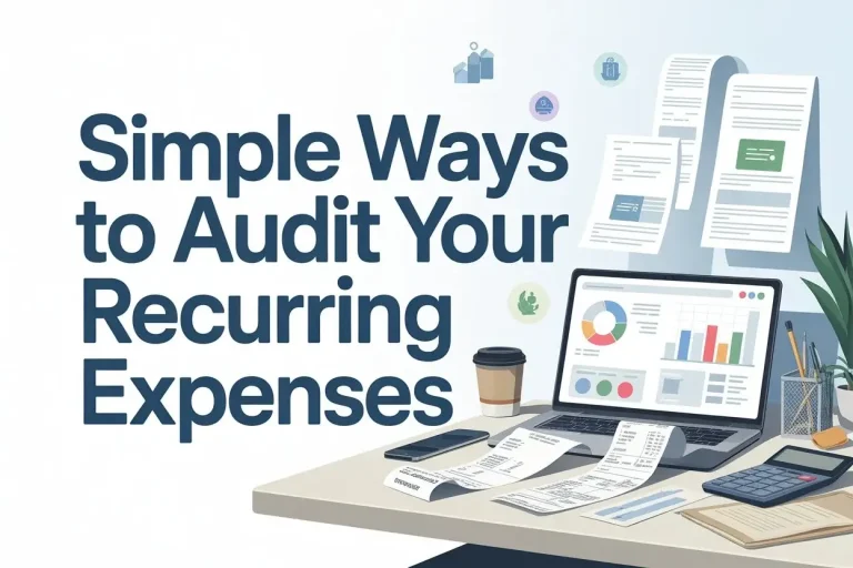 Simple Ways to Audit Your Recurring Expenses