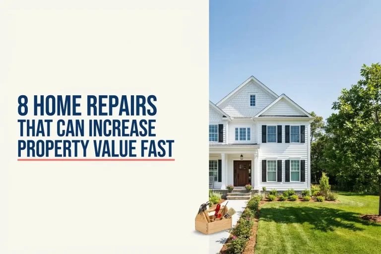 8 Home Repairs That Can Increase Property Value Fast