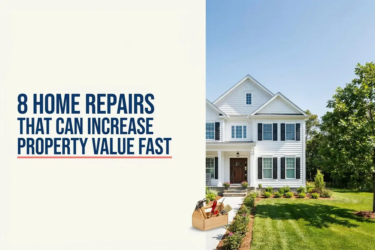8 Home Repairs That Can Increase Property Value Fast