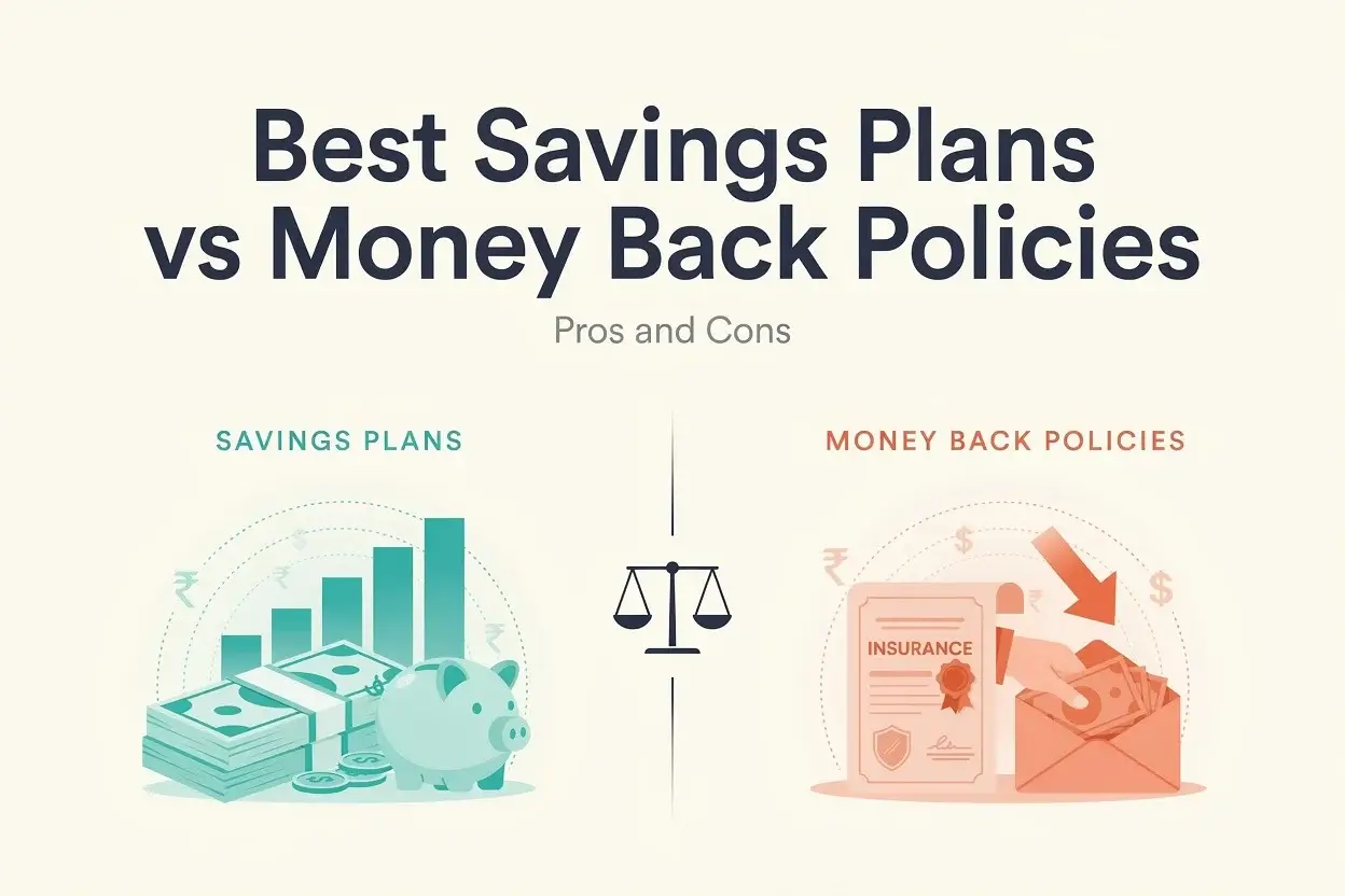 Best Savings Plans vs Money Back Policies Pros and Cons