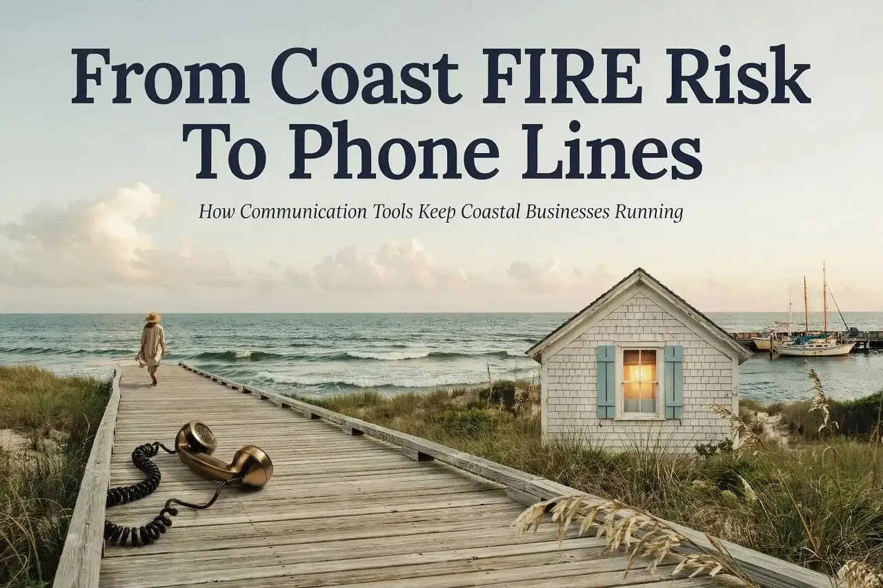 From Fire Risk to Phone Lines How Communication Tools Keep Coastal Businesses Running