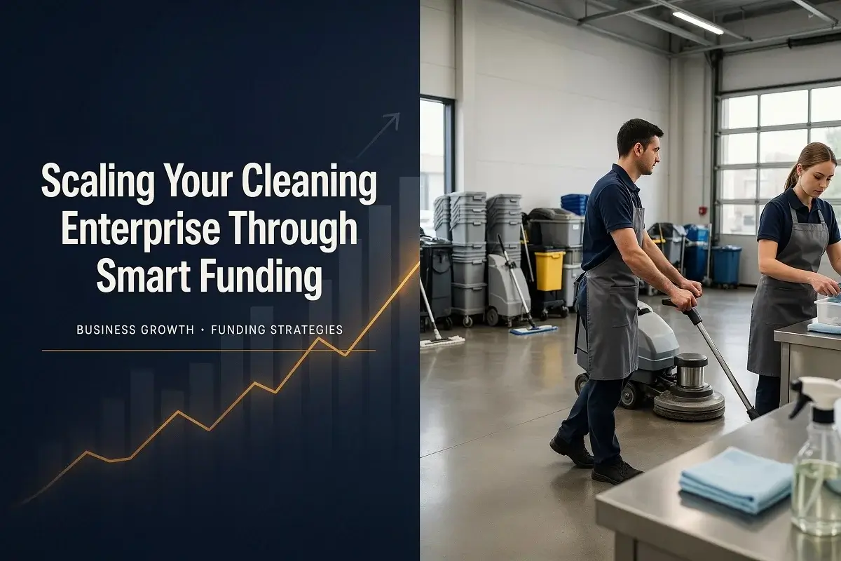 Scaling Your Cleaning Enterprise Through Smart Funding
