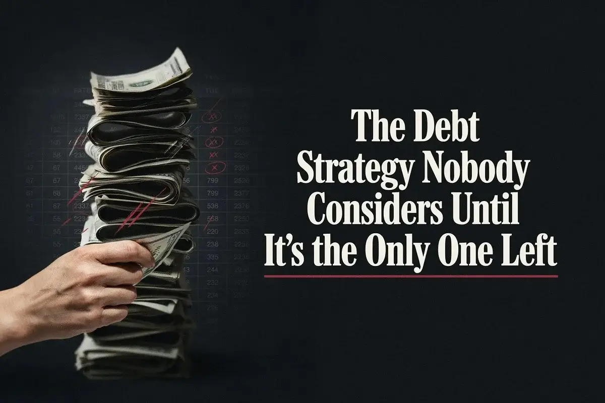 The Debt Strategy Nobody Considers Until It's the Only One Left