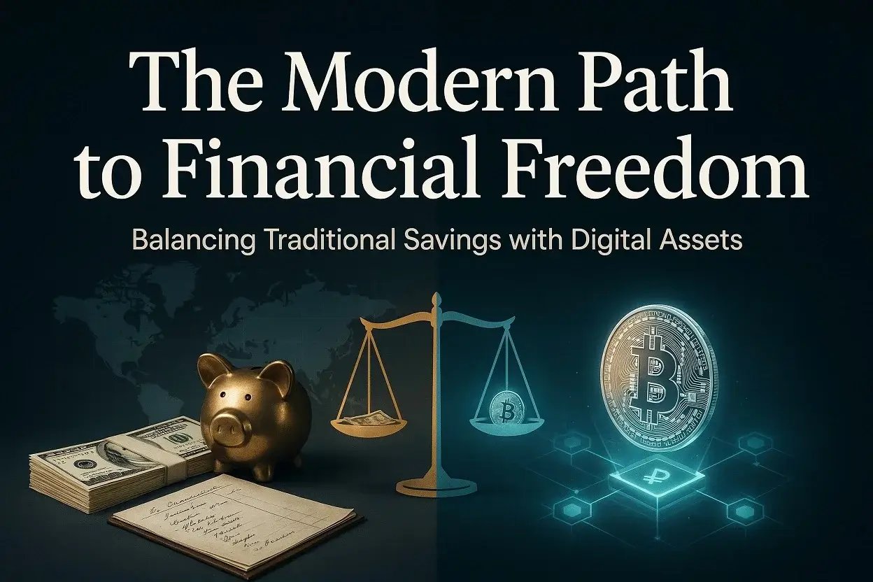 The Modern Path to Financial Freedom Balancing Traditional Savings with Digital Assets