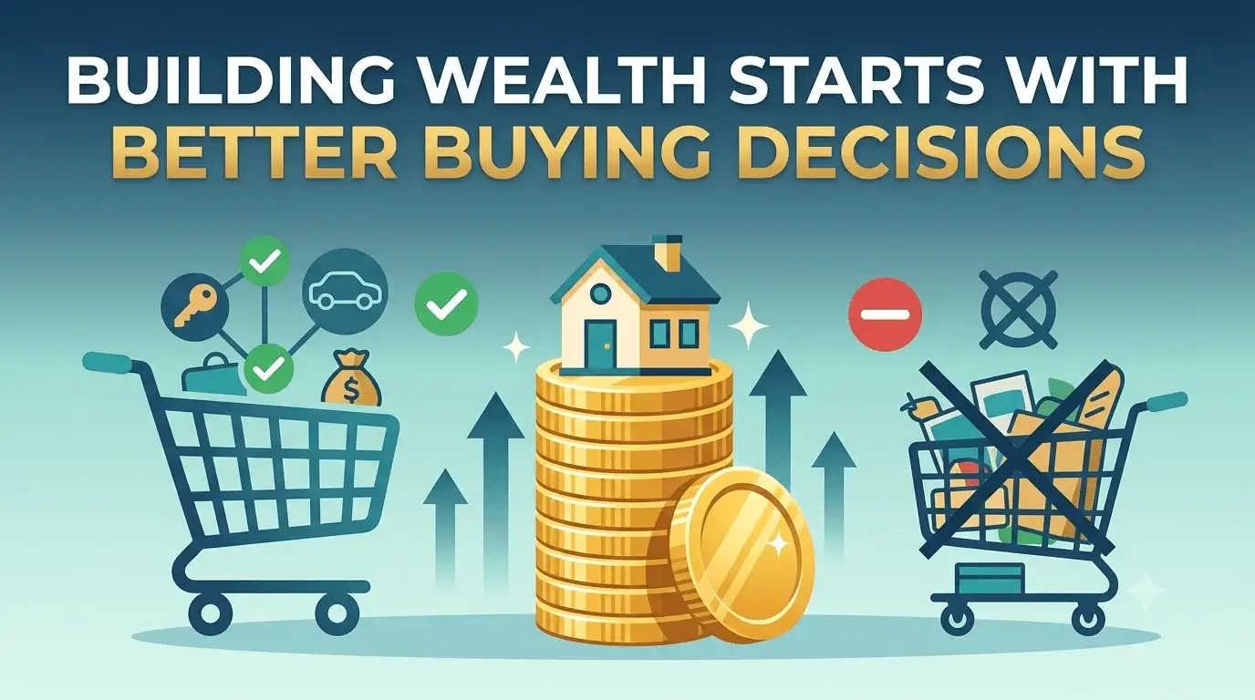 Building Wealth Starts With Better Buying Decisions