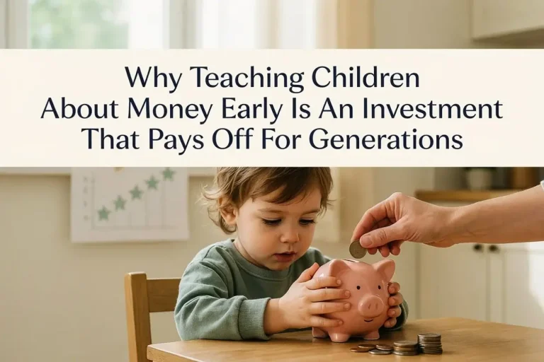 Why Teaching Children About Money Early Is An Investment That Pays Off For Generations