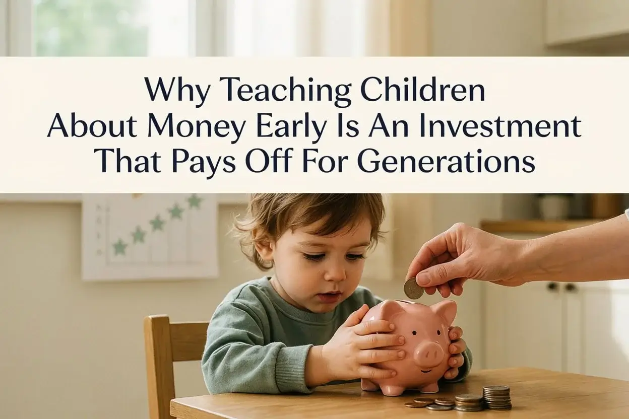 Why Teaching Children About Money Early Is An Investment That Pays Off For Generations