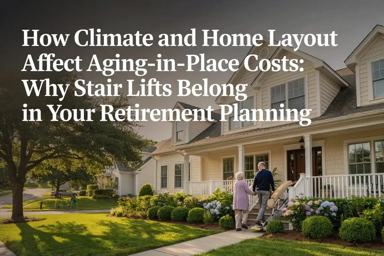 How Climate and Home Layout Affect Aging-in-Place Costs Why Stair Lifts Belong in Your Retirement Planning
