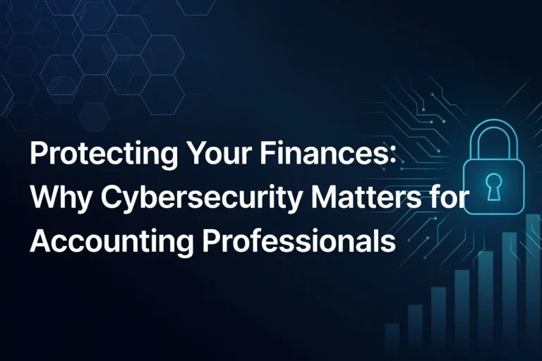 Protecting Your Finances Why Cybersecurity Matters for Accounting Professionals