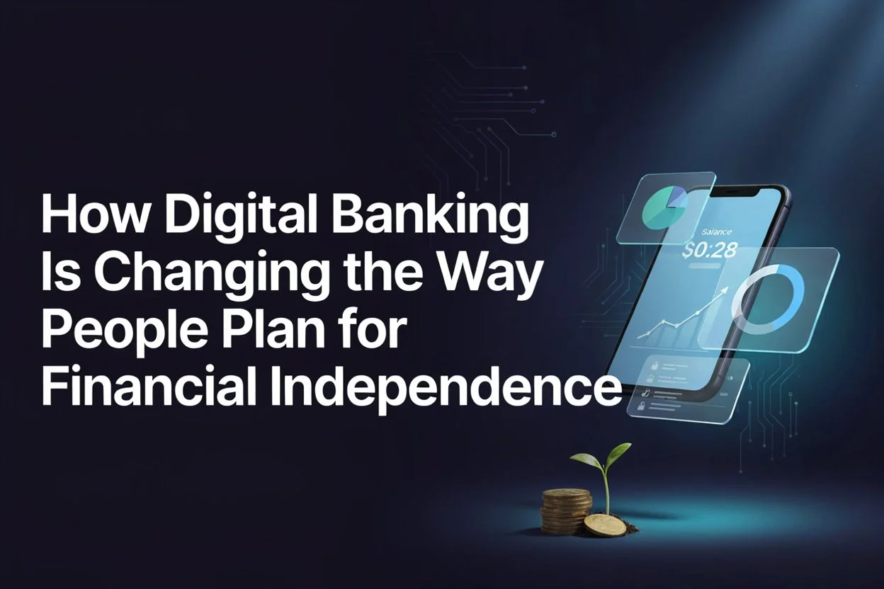 How Digital Banking Is Changing the Way People Plan for Financial Independence