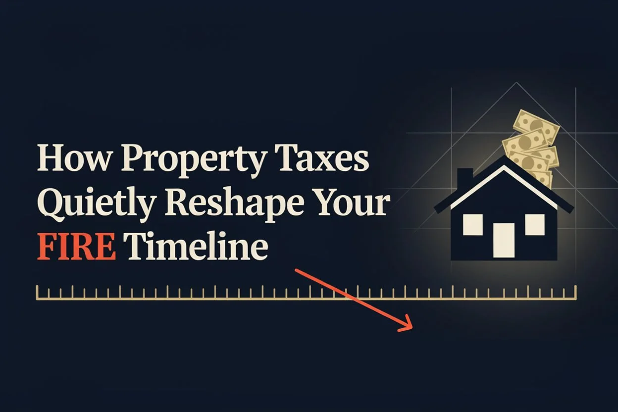 How Property Taxes Quietly Reshape Your FIRE Timeline