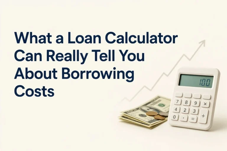 Forbrukslån: What a Loan Calculator Can Really Tell You About Borrowing Costs