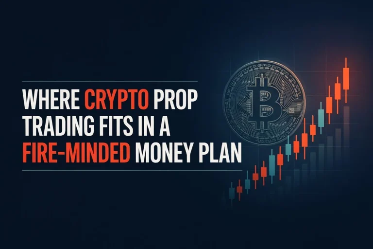 Where crypto prop trading fits in a FIRE-minded money plan