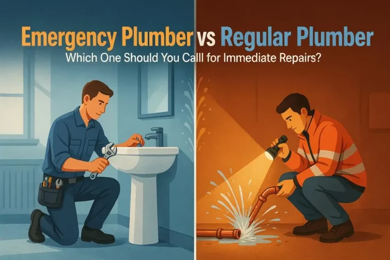 Emergency Plumber vs Regular Plumber Which One Should You Call for Immediate Repairs