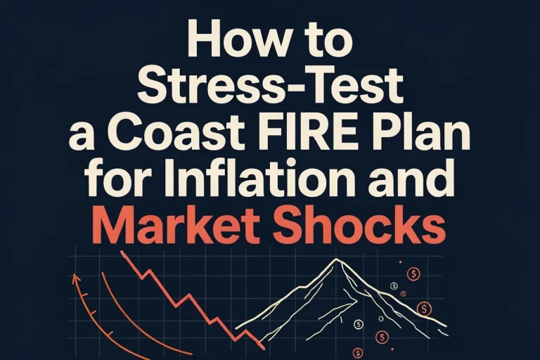 How to Stress-Test a Coast FIRE Plan for Inflation and Market Shocks