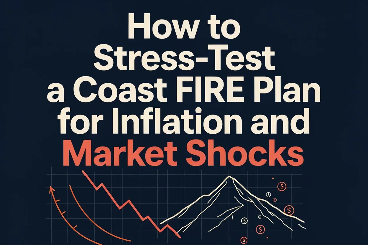 How to Stress-Test a Coast FIRE Plan for Inflation and Market Shocks