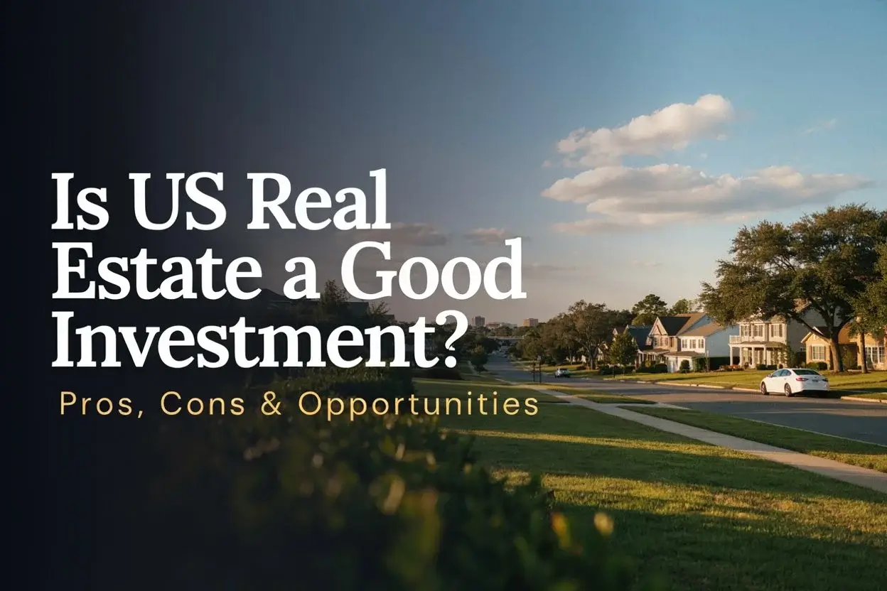 Is US Real Estate a Good Investment Pros, Cons & Opportunities
