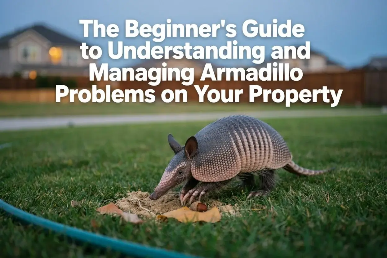 The Beginner’s Guide to Understanding and Managing Armadillo Problems on Your Property