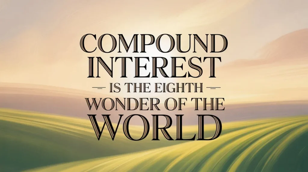 Understanding Compound Interest in the Coast FIRE Journey 2 Einstein quote on compound interest in investing